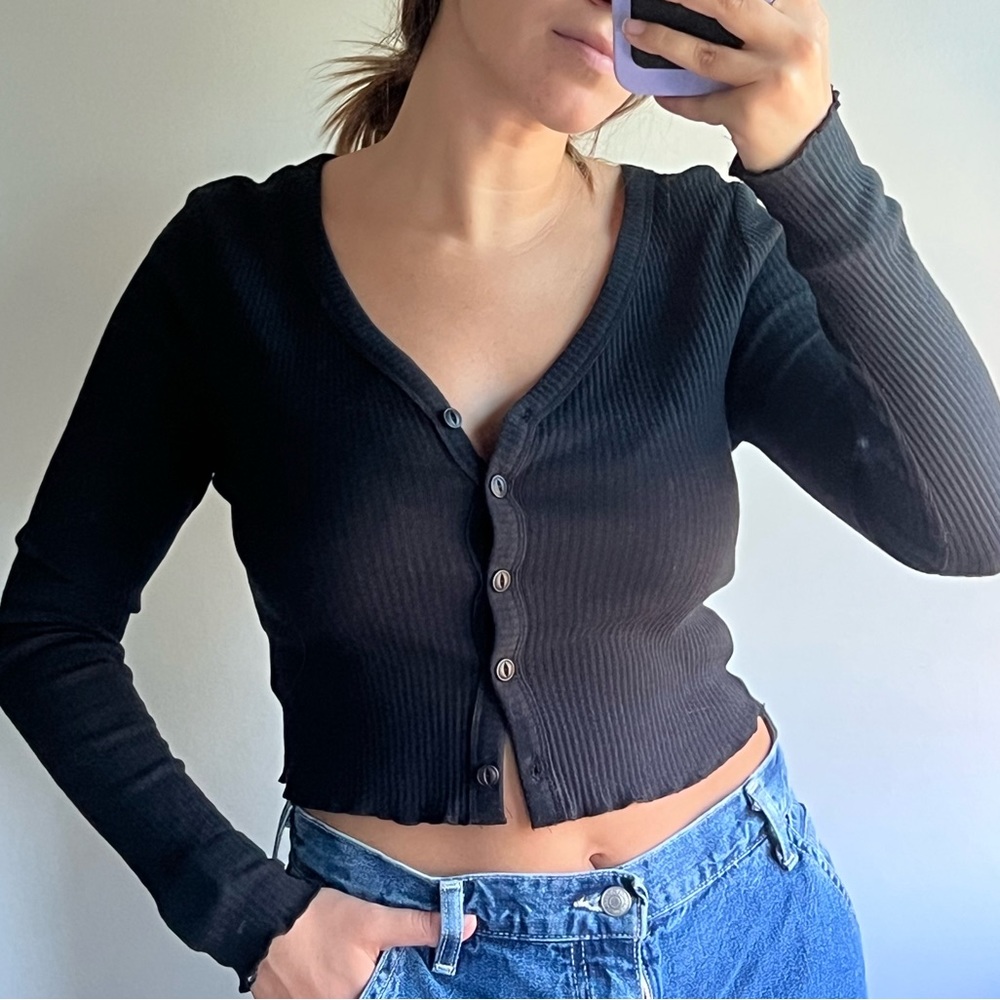 Urban Outfitters black button top